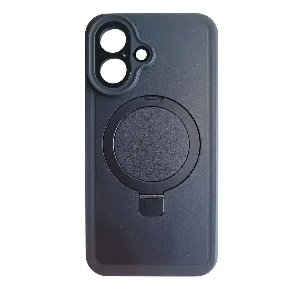 Temdan Magnetic Phone case IphonePro 360 Kickstand Waterproof Gray/Blk - Picture 3 of 8